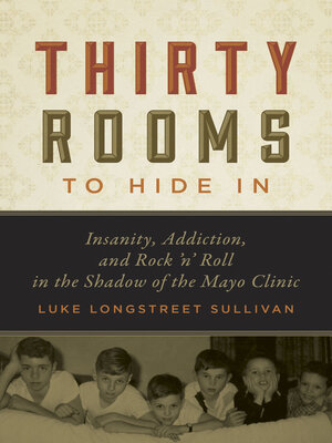 cover image of Thirty Rooms to Hide In: Insanity, Addiction, and Rock 'n' Roll in the Shadow of the Mayo Clinic